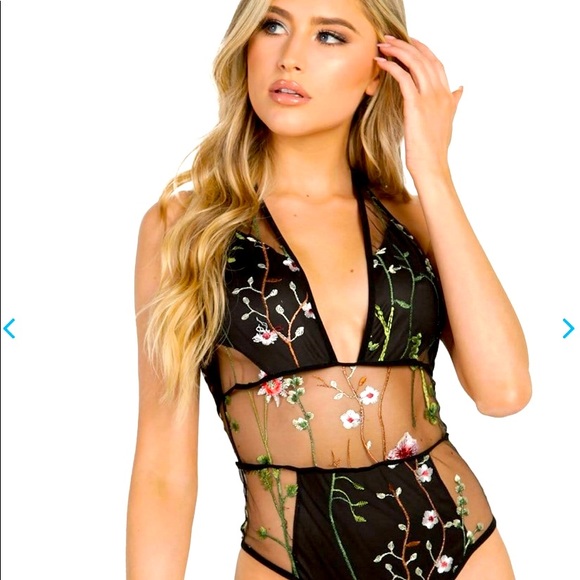iHeartRaves Other - iHeartRaves floral body suit. Never been worn